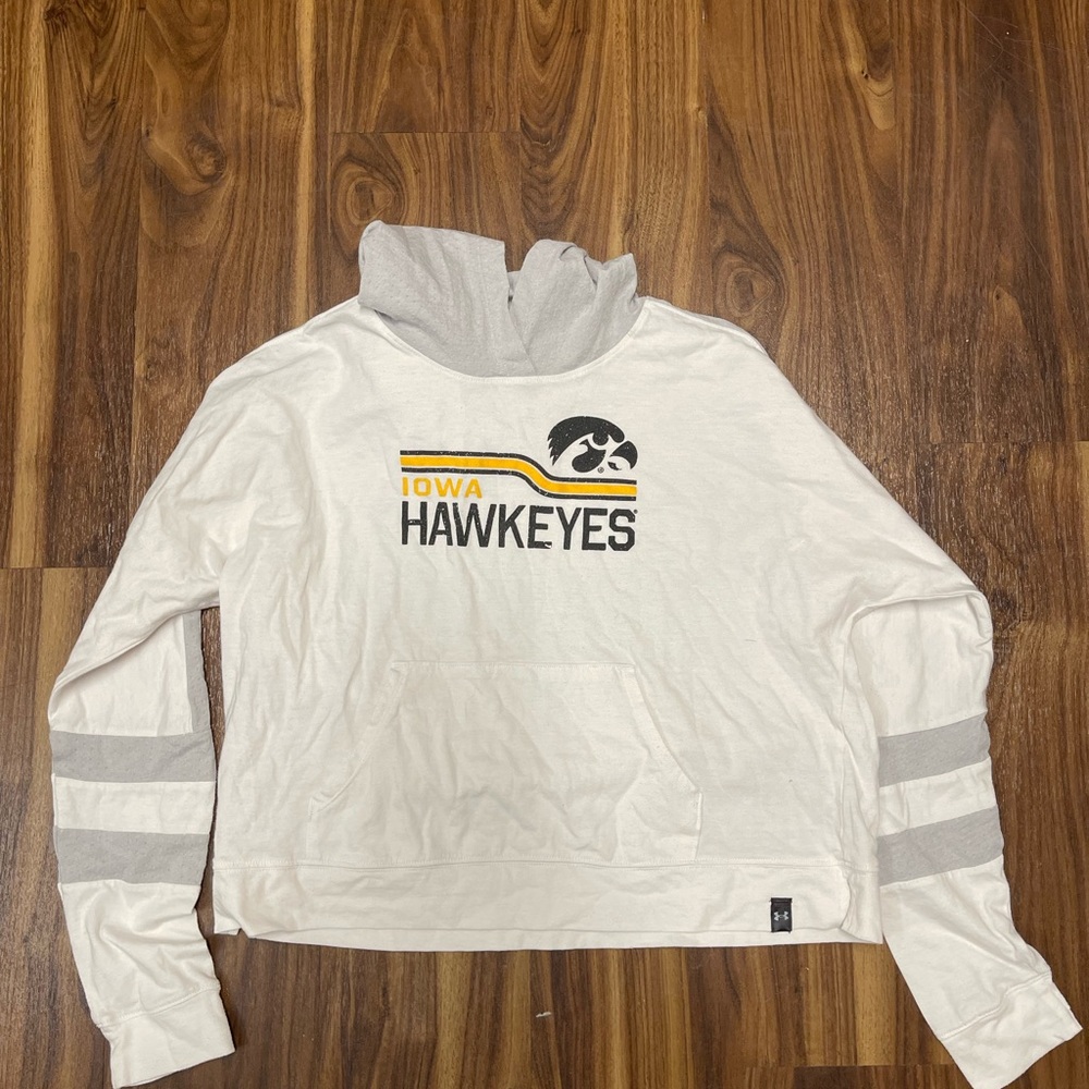 Under Armour White and Gray Women's Sweater